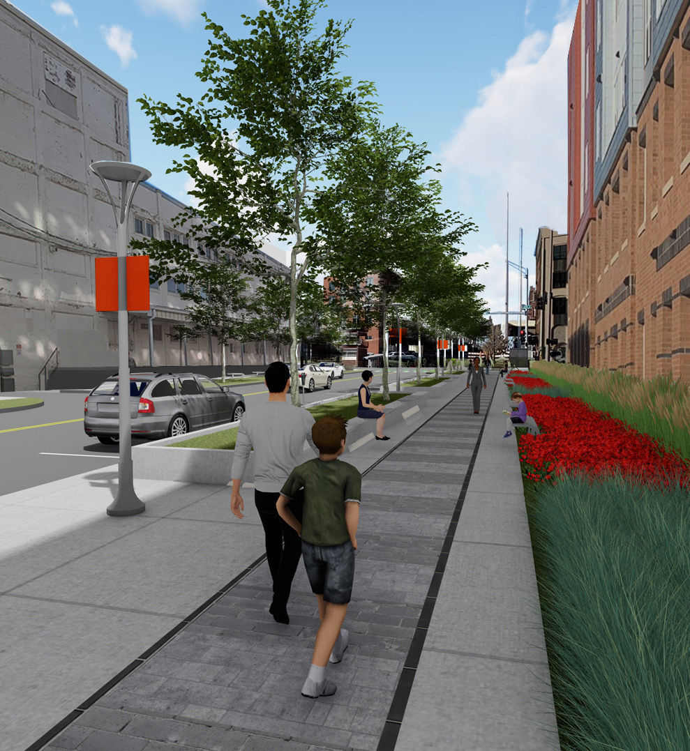 Haymarket South Streetscape and Parking Improvements